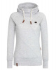 Толстовка легкая женская с капюшоном Naketano Mandy (Spatzl Grey Melange XL)