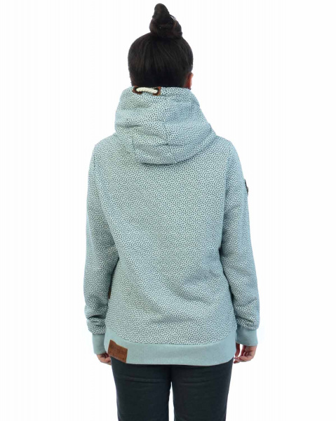 Толстовка женская с капюшоном Naketano Pavian (Mint Melange XL)