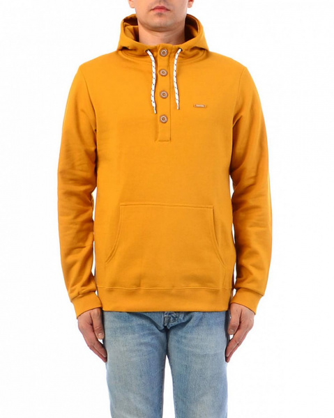 Толстовка мужская с капюшоном Iriedaily Hipster Hoody Gold (S желтый)