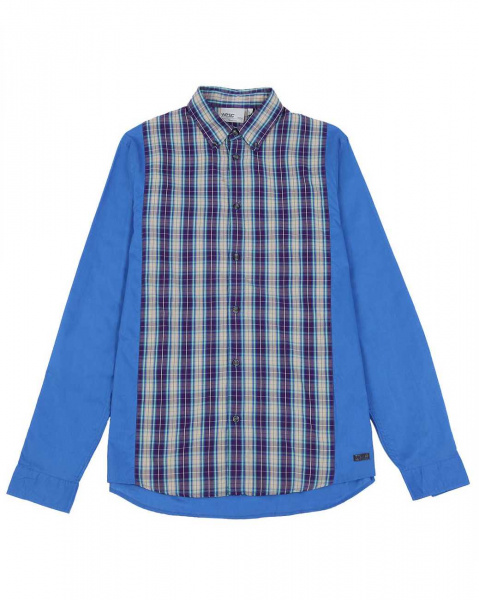 Рубашка Wesc Travis L/S (S голубой)