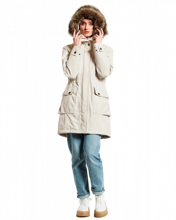 Куртка женская Didriksons Ellen 503870 (024 молочный, 46)