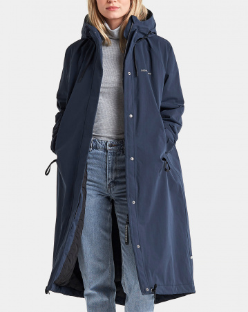 Куртка женская Didriksons Alicia 504151 Long (999 морской бриз, 42 р.)