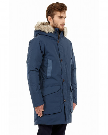Куртка-Парка на пуху Elvine Corby (L синий)