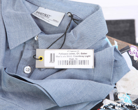 Рубашка Wesc, C1, Gaber Men's s/s Shirt (S темно-голубой)