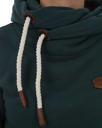 Толстовка женская с капюшоном Naketano Karsal (Dark Green S)