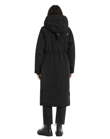 Куртка женская Didriksons Leya Long 504300 (060 черный, 46)
