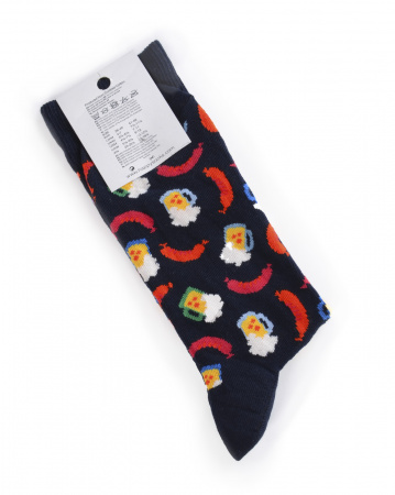 Носки Happy Socks Comb Cotton (Beer Black 41-46)
