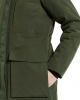 Куртка женская Didriksons Leya Long 504300 (300 тёмно-зелёный, 44)