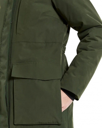 Куртка женская Didriksons Leya Long 504300 (300 тёмно-зелёный, 44)