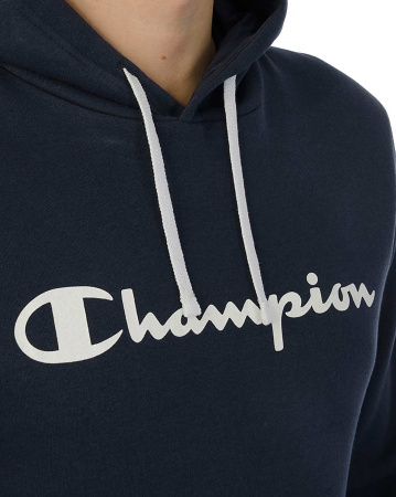 Толстовка с капюшоном Champion Authentic American BS512 - EM006 - KK01 (M темно-синий)
