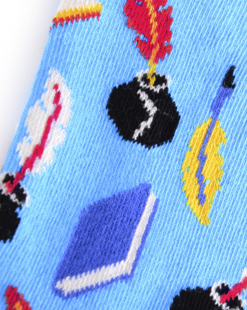 Носки Happy Socks Comb Cotton (School Turquoise 36-40)