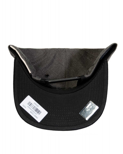 Бейсболка прямая Mitchell and Ness NP81Z DARK HEATHER 2 TONE (Los Angeles Kings Black)