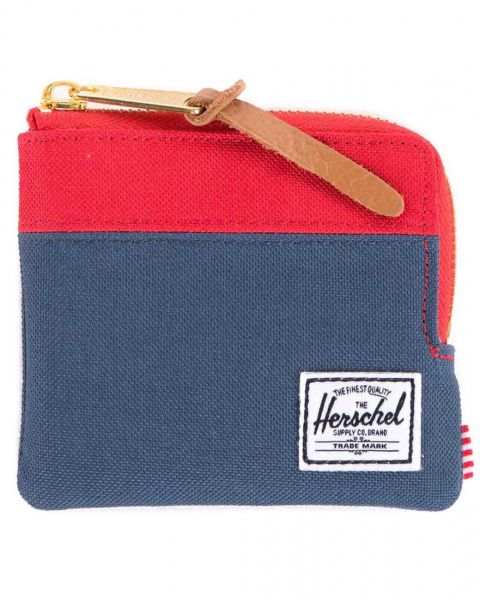 Кошелек Herschel Johnny RFID (OS синий красный)
