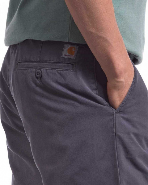 Шорты Carhartt WIP Johnson Bermuda Benson Twill 9 Oz (31 серый золотой)