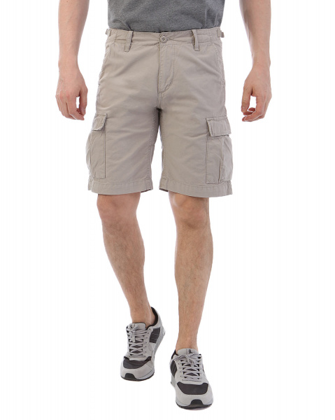 Шорты Carhartt WIP Aviation Bermuda Tierra Cotton Poplin 6.5 Oz (30 светло-серый)