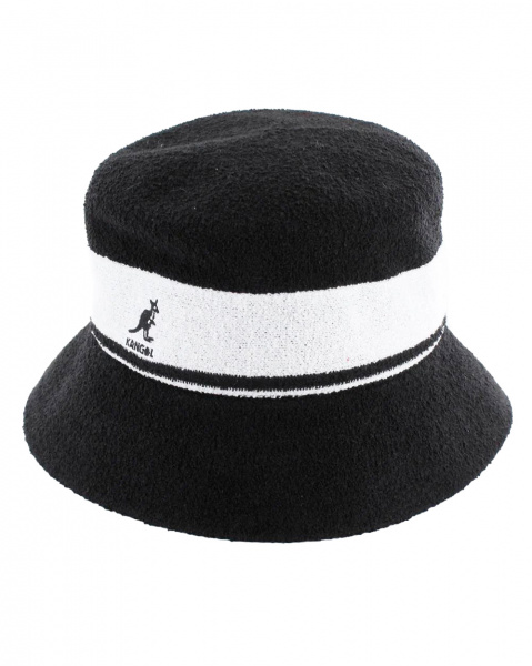 Панама Kangol Bermuda STRIPE BUCKET K3326ST (BK001 Black, S)