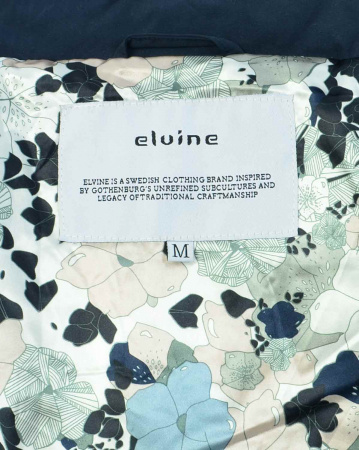 Пуховик Elvine Jeanette (S темно-синий)