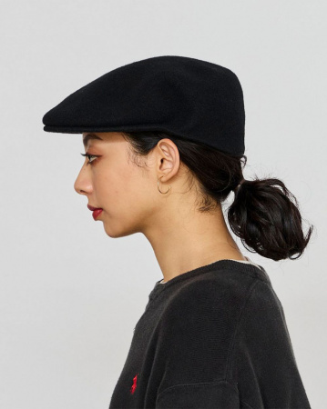 Кепка Kangol CAP Wool 504 0258BC New (L черный)