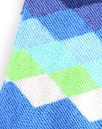 Носки Happy Socks Comb Cotton (Cubes Blue 41-46)