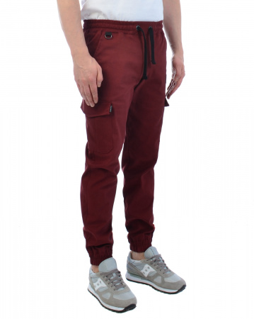 Джоггеры мужские Cool Penguin JMTL 1713 (Red Wine XXS)