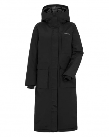 Куртка женская Didriksons Leya Long 504300 (060 черный, 42)