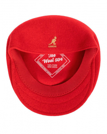 Кепка Kangol CAP Wool 504 0258BC New (RD608 RED, S)