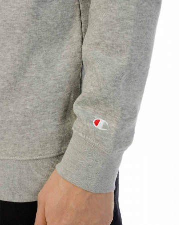 Толстовка свитшот Champion Authentic American YS016 - EM006 (S серый золотой)