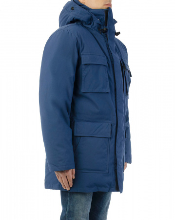 Пуховик Carhartt WIP Bering Parka (M голубой)