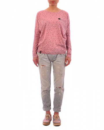 Футболка лонгслив Naketano Grafenberg (Pink XS )