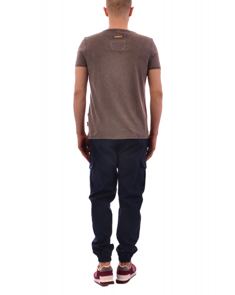 Футболка мужская Naketano Schimpanski (Heritage Indigo Blue XXL)