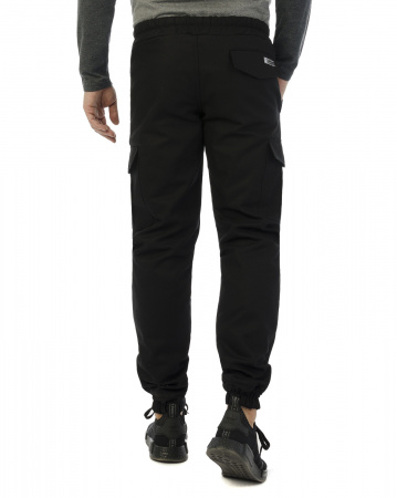 Джоггеры мужские на флисе Cool Penguin JMC 1713W (Black XXL черный)