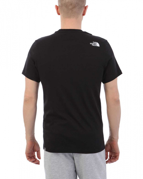 Футболка The North Face 000035533 (M черно-красный)
