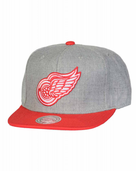 Головной убор EU043 TEAM POP DETROIT RED WINGS MN-EU043-TEAMPOP-DETR-GRY (Detroit Red Wings Grey Red, OS)