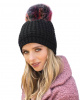 Шапка женская KyiKyi Classic Faux Fur (OS черный)