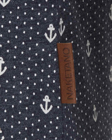 Толстовка легкая женская с капюшоном Naketano Mandy Ankerdizzel (Indigo Blue XS)