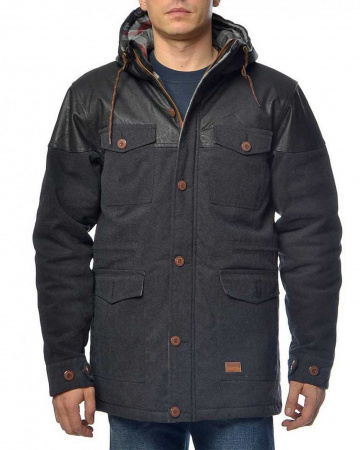 Куртка-парка Iriedaily Dock 36 Winter Parka (L черный)