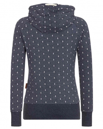 Толстовка легкая женская с капюшоном Naketano Mandy Ankerdizzel (Indigo Blue XS)
