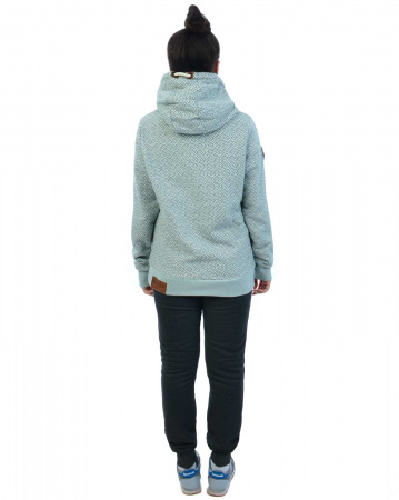 Толстовка женская с капюшоном Naketano Pavian (Mint Melange XL)