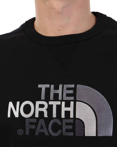 Толстовка мужская свитшот хлопок The North Face Drew Peak (S черный)