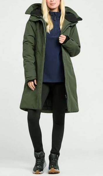 Куртка женская Didriksons Antje 504183 (300 Deep Green, 44)