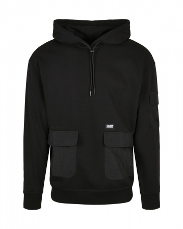 Толстовка мужская с капюшоном Urban Classics 80's Hoody TB4135 (XXL черный)