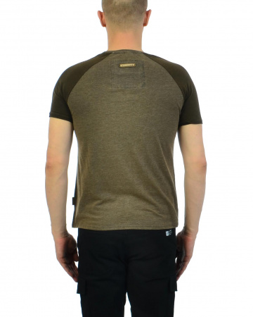Футболка мужская Naketano Kumite (Heritage Antharacite Black Mel S)