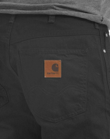 Шорты Carhartt WIP Western Bermuda Louisiana Color Denim 10.5 Oz (33 черный)