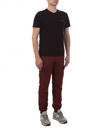 Джоггеры мужские на флисе Cool Penguin JMTL 1713W (Wine 3XL)
