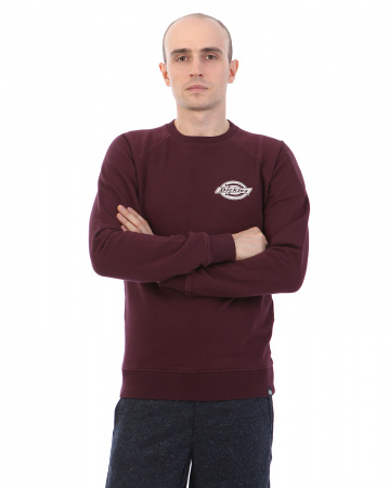Толстовка мужская свитшот Dickies 1922 Briggsville (XS бордовый)