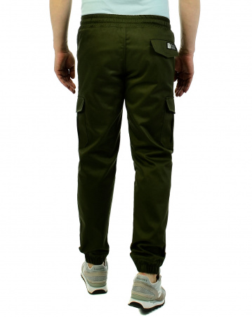 Джоггеры мужские на флисе Cool Penguin JMD 1713W (Dark Khaki 4XL )