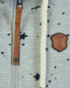Толстовка женская на молнии с капюшоном Naketano Schluckischluckischlucki (Grey Melange M)