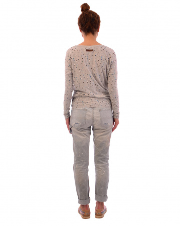 Футболка лонгслив Naketano Grafenberg (Grey XS)