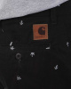 Шорты Carhartt WIP Johnson Short Dexter Cotton (36 черный белый)