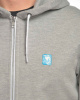 Толстовка мужская на молнии с капюшоном Iriedaily Desire Effect Zip Hood (M серый золотой)